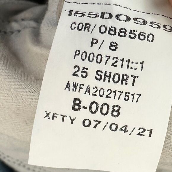 Abercrombie & Fitch 70s Vintage Flare Ultra High Rise Size 25/0 Short - Picture 8 of 8